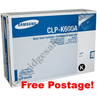 Genuine Samsung CLPK600A Black Toner Cartridge + Free Postage!